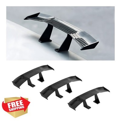 BLAU GRUN 6.7'' Mini Spoiler Wing Black Carbon Fiber
