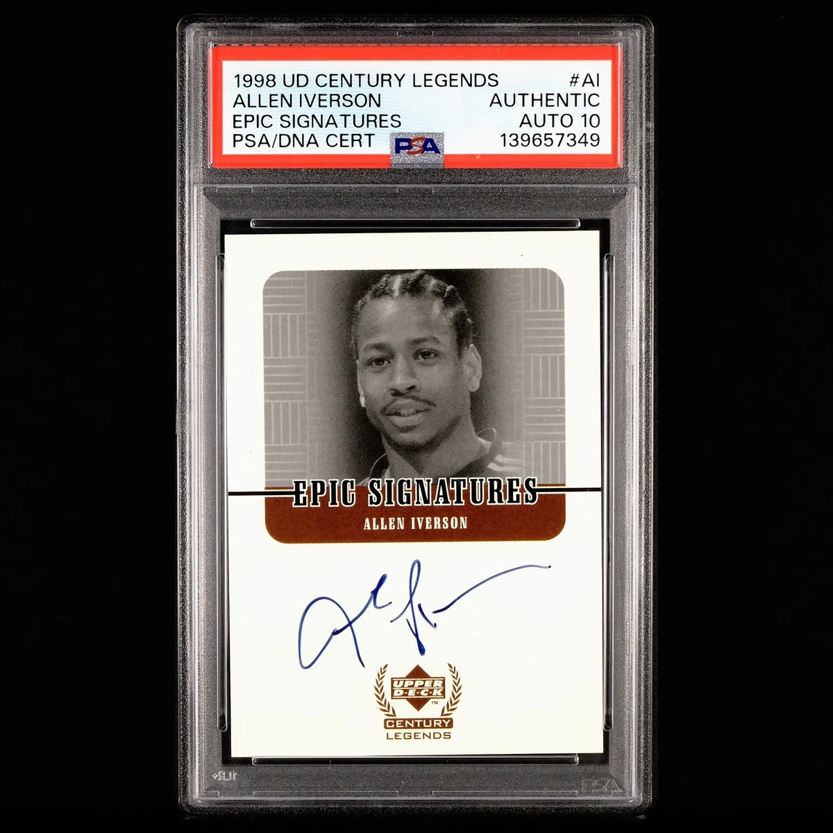 1998-99 Upper Deck Century Legends - Allen Iverson #AI for sale | eBay
