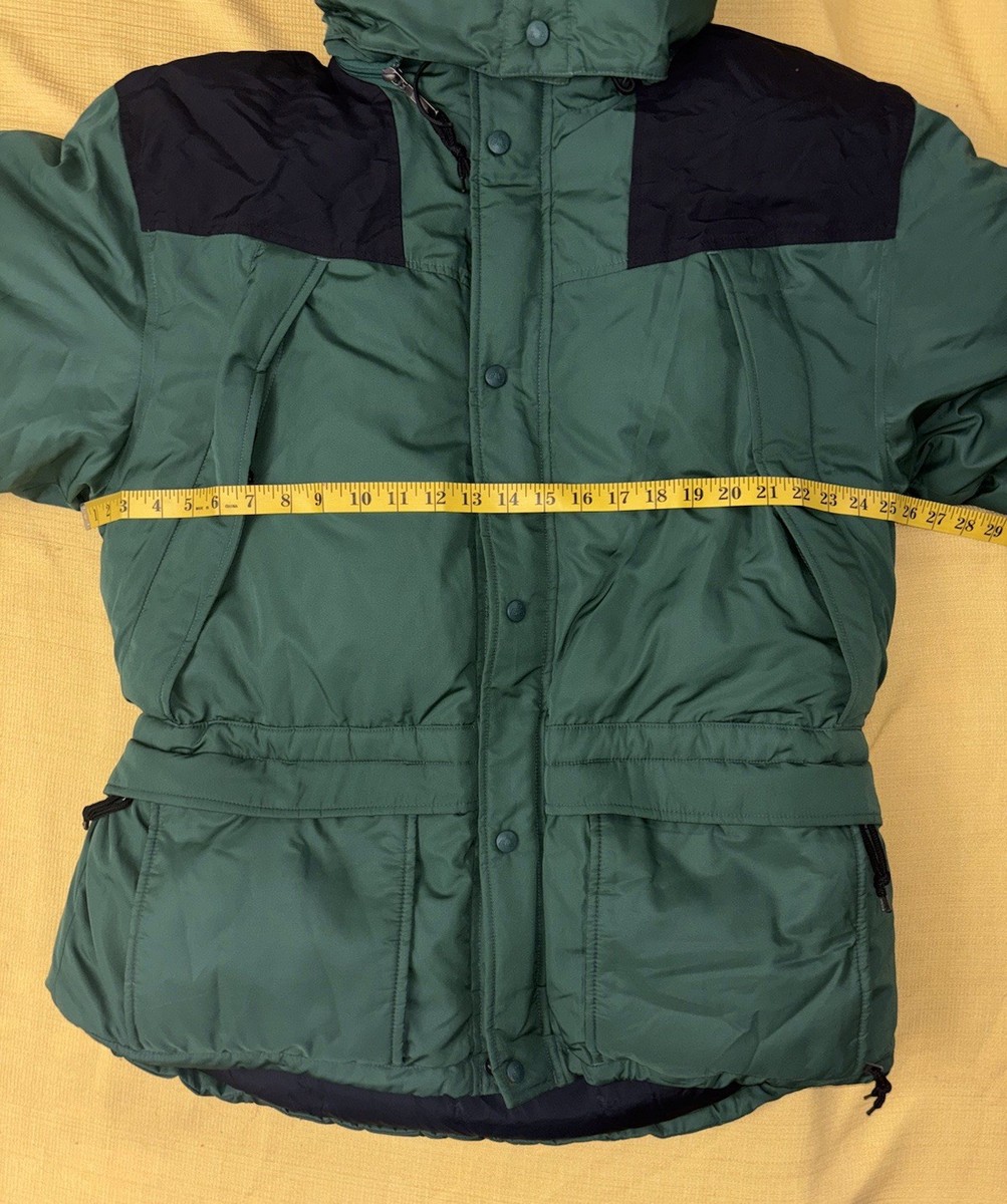 Eastern Mountain Sports Men's Goose Down LG Snow Green Puffer Snow