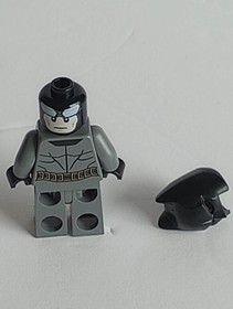 Lego Minifigure vtg mini figure building block DC Comic toy Batman No Cape