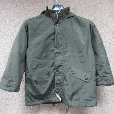 JUNGEN TIMBERLAND WASSERDICHTE JACKE MIT KAPUZE GRÖßE UK 34/36 / JC5631]