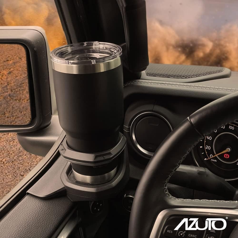 MHG-037 Jeep Wrangler JL Gladiator JT Left Side Silicone Cup Holder thumbnail 6