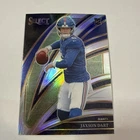 2025 Panini Select Jaxson Dart Rookie Silver Prizm Club Level RC #293 Giants