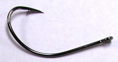 Eagle Claw L42BP #4 100CT Black Platinum Striper Flounder Hooks