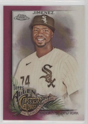2022 Topps Allen & Ginter Chrome Magenta Refractor 50/199 Eloy Jimenez #75 4wd