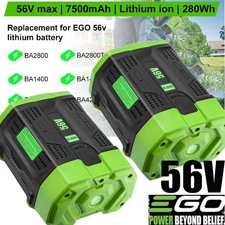 1-2X For EGO 56V 12Ah 10.0AH Battery BA1400 POWER Lithium-ION BA2240 BA2800T