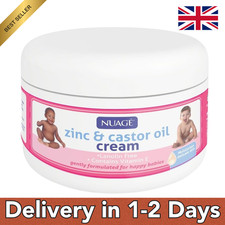 Zinc And Castor Oil Cream For Nappy Rash White 200 g