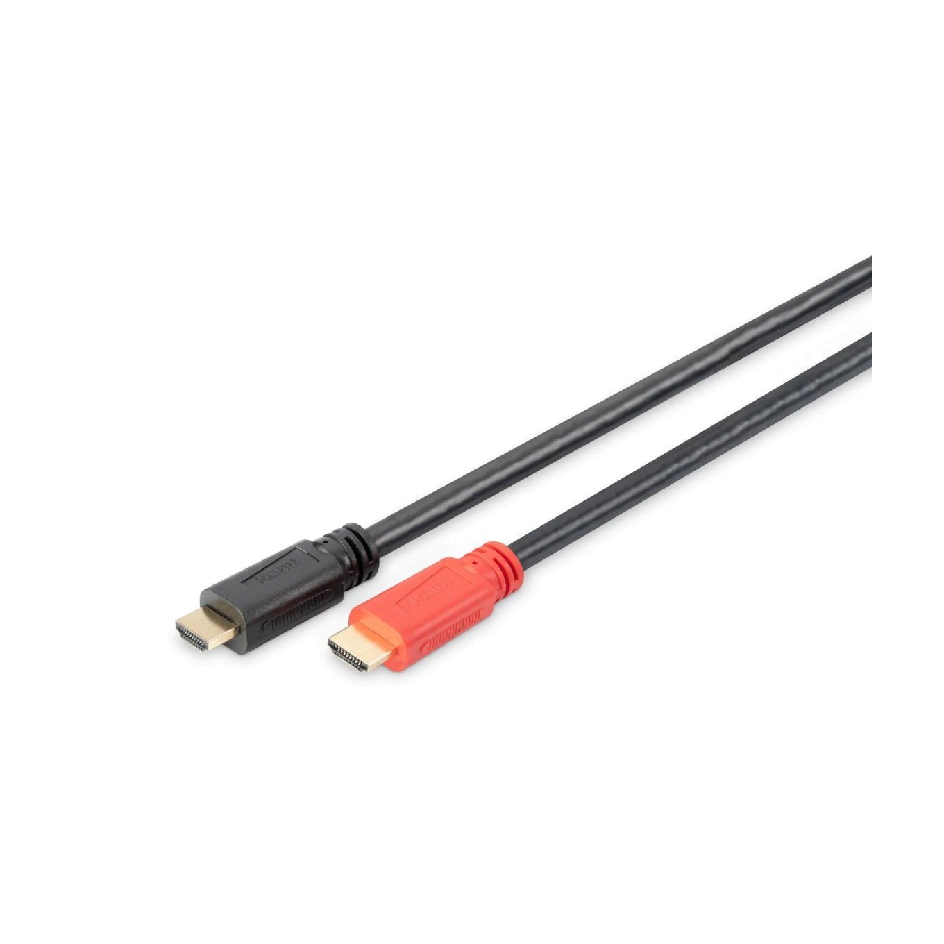 Digitus Noir Câble De Connexion Hdmi High Speed, Avec Amplificateur - Neuf - Image 2