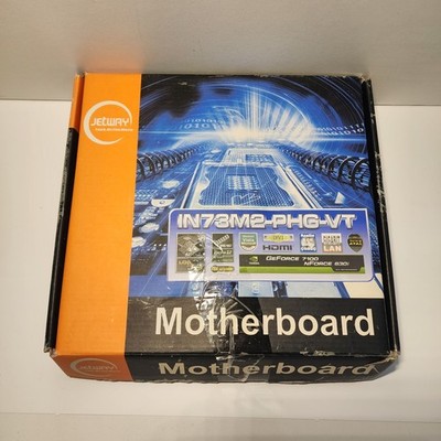 Jetway IN73M2-PHG-VT Mini-ITX Motherboard With HDMI Ddr2 Slots LGA 775
