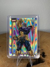 2026 Topps Chrome Marvel Comics RayWave Refractor #174 Thanos
