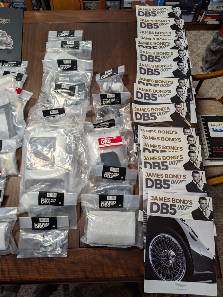 Piezas Eaglemoss James Bond Aston Martin DB5 Foto 4 de 4