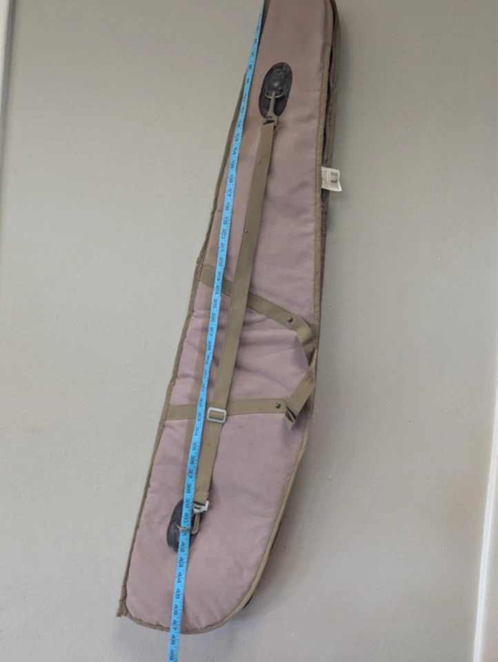 Чехол винтовки поле одиночный 48 «x 10» карман ремень через плечо тактический черный молнии - Изображение 4 из 4