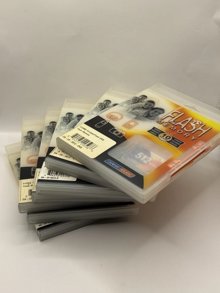 NIB Genuine Dane-Elec 512MB SD Memory Card SD-M512 - Made in Japan- - Image 4 of 4