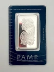 1 oz Pamp Suisse Lady Fortuna .999 Fine Silver Bar - In Assay Card - In Stock