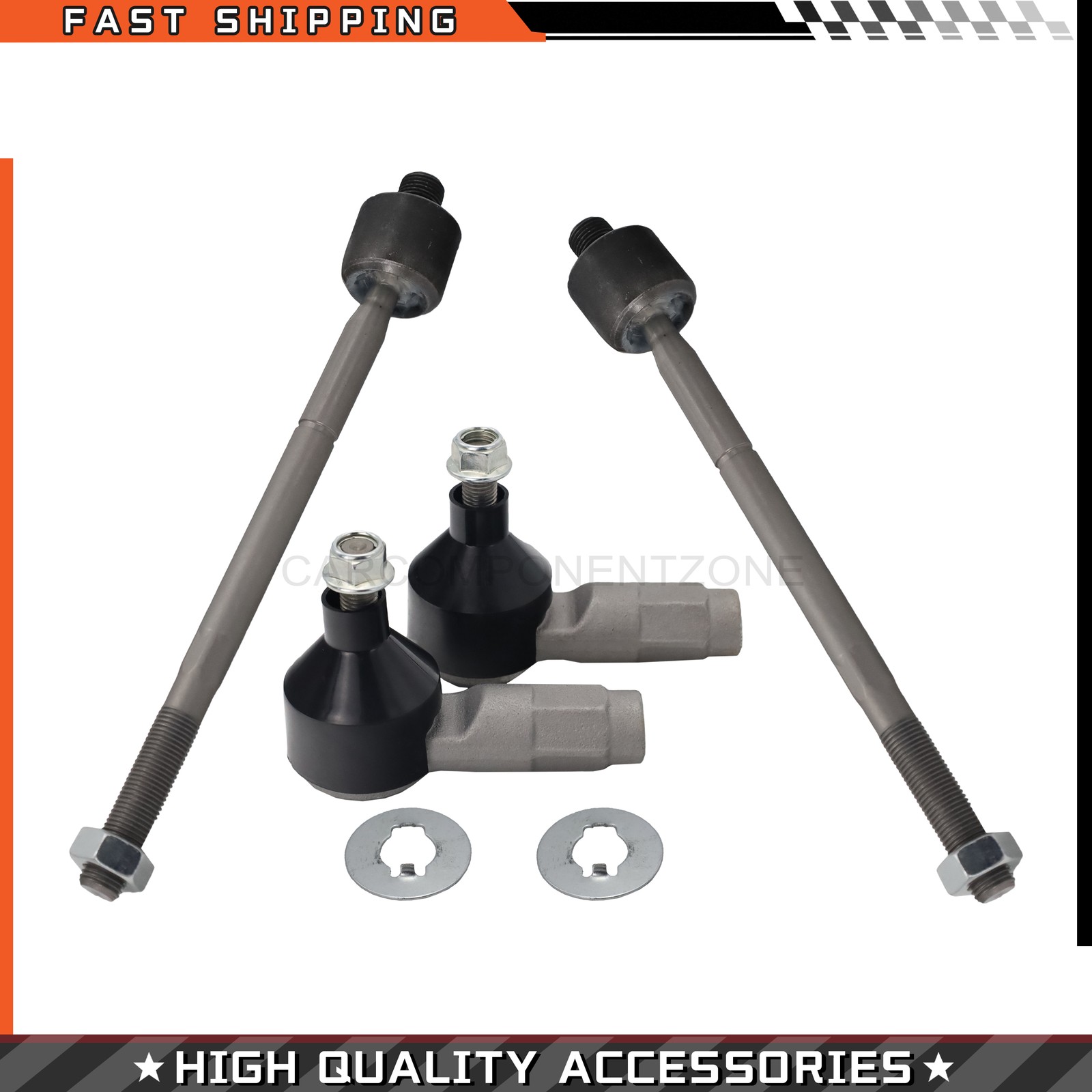 Maserati Quattroporte 2003-2012 Right Outer Inner tie rods Set