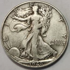1946 S Walking Liberty Half Dollar - 90% Silver - Great For Albums - WL-46BH16