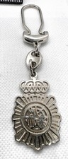 Spanish National Police Keychain – Cuerpo Nacional de Policía Key Fob B3