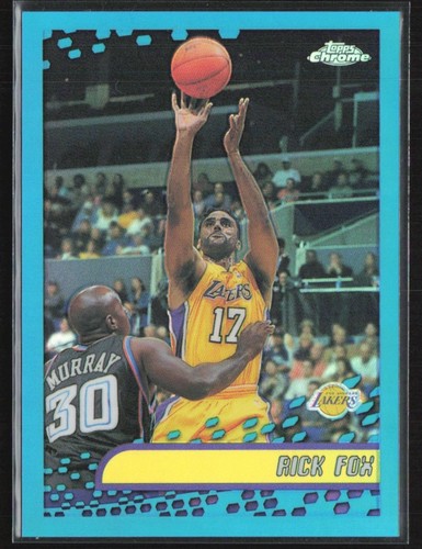 2001 Topps Chrome Rick Fox #16 card