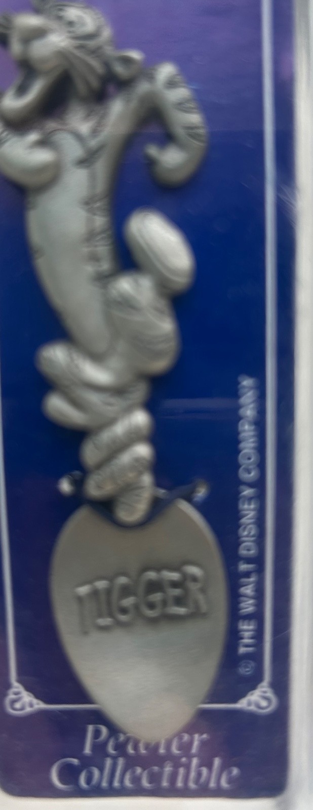 Walt Disney Treasures Tigger Pewter Spoon makes by in package