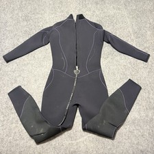 Aqua Lung 3mm AquaFlex Womens Wetsuit Size 14 Full Scuba Diving Dive Suit Black