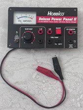 Hobbico Deluxe Power Panel II 12 Volt  Power Center Glow Starter Charger