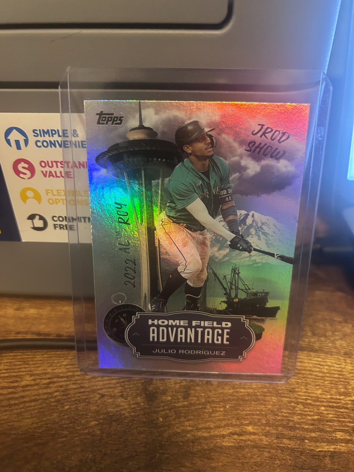 2023 Topps Julio Rodriguez Home Field Advantage #HA-11 Mariners