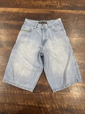 Vintage Baggy Southpole Jorts Men's 30 Blue Denim Jean Red Tab Dark Y2K Grunge