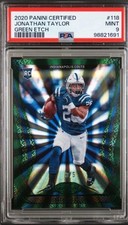 Jonathan Taylor RC Rookie 2020 Certified Mirror Gold #118 PSA 9 #/5 Ebay 1/1