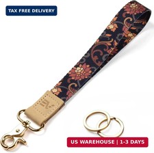 Keychain Lanyard for Keys, Wristlet Key Chain for Women, Key Holder Lanyards wit