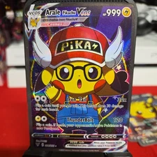 Arale Pikachu | Radiant Cosplay Pikachu Pokémon Cards FREE SHIPPING