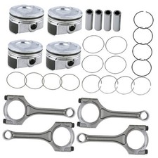 4PCS Connecting Rods Pistons Kits 23041-2B610 for H-yundai Kia Accent Rio