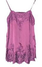 Victorias Secret Fairy Sheer Purple Floral Lace Lingerie Romantic Boudoir Teddy