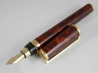 S.T. Dupont Montparnasse M1 Laque de Chine Brown Lacquer Fountain Pen M