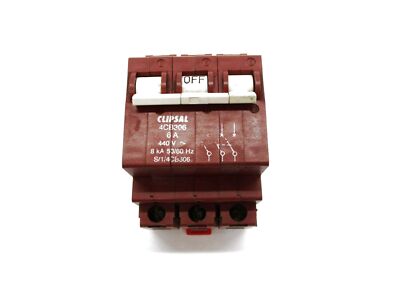 CLIPSAL 4CB306 6A 440V UNMP