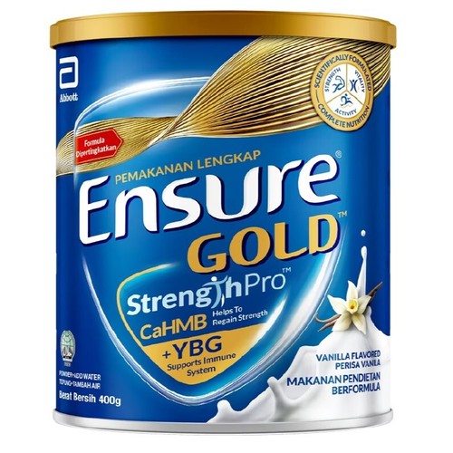 2 X Abbott Ensure GOLD Strength Pro (Vanilla 400g ) Middle-Age Elderly FREE SHIP - Picture 2 of 11