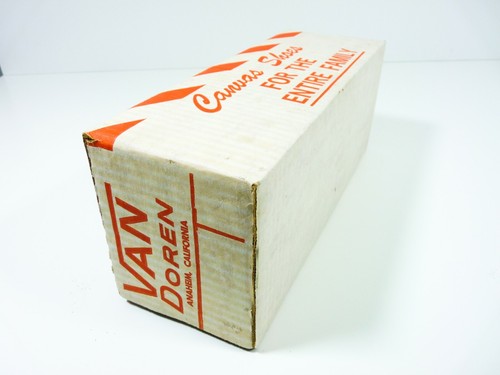 Anaheim HOUSE OF VANS Shoe Box Only Vintage Early 70s Orange Stripes Excellent! - Picture 6 of 10