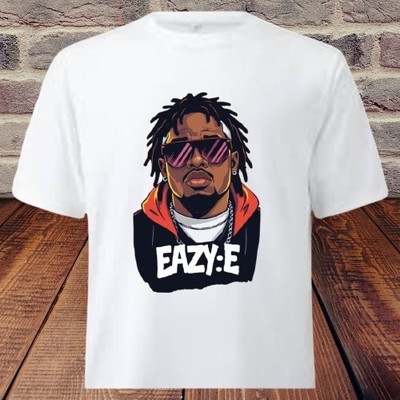 MAN & WOMAN - T SHIRT - PRINT - SHIRT - EAZY E - HIP HOP SHIRT - MOTIV