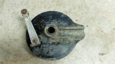 83 Yamaha IT490 K IT 490 rear back brake hub drum plate