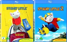 Stuart Little (1999) & Stuart Little 2 (2002) Blu-Ray Bundle BRAND NEW