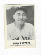 1983 TCMA TONY LAZZERI #191