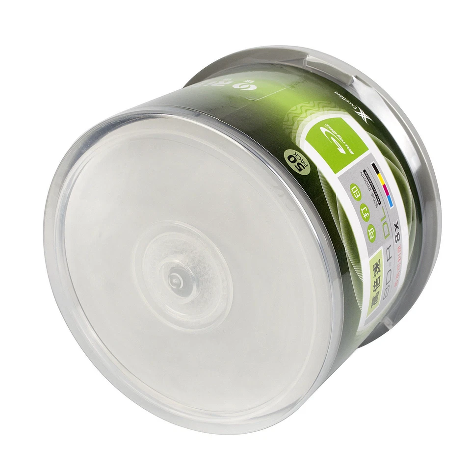 50 Pack 50GB Bluray Blank Disc Dual Layer BD-R 260min 8X Recordable Printable - Image 4 of 4