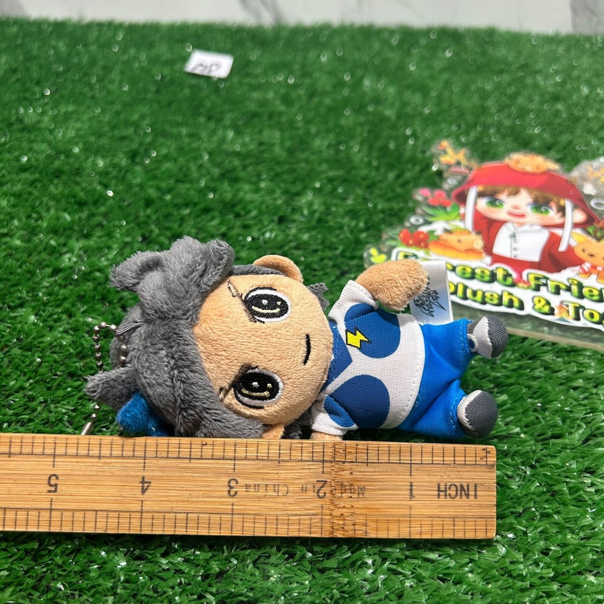 Inazuma Eleven GO Matatagi Hayato Ballchain Mascot Plush Keychain