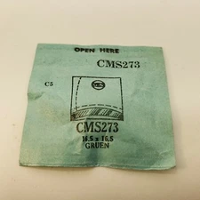 Germanow Simon Fancy Watch Crystals CMS273 NOS 16.5 X 16.5 Gruen