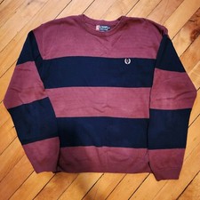 Vintage Chaps By Ralph Lauren Striped Knit Sweater Xlarge