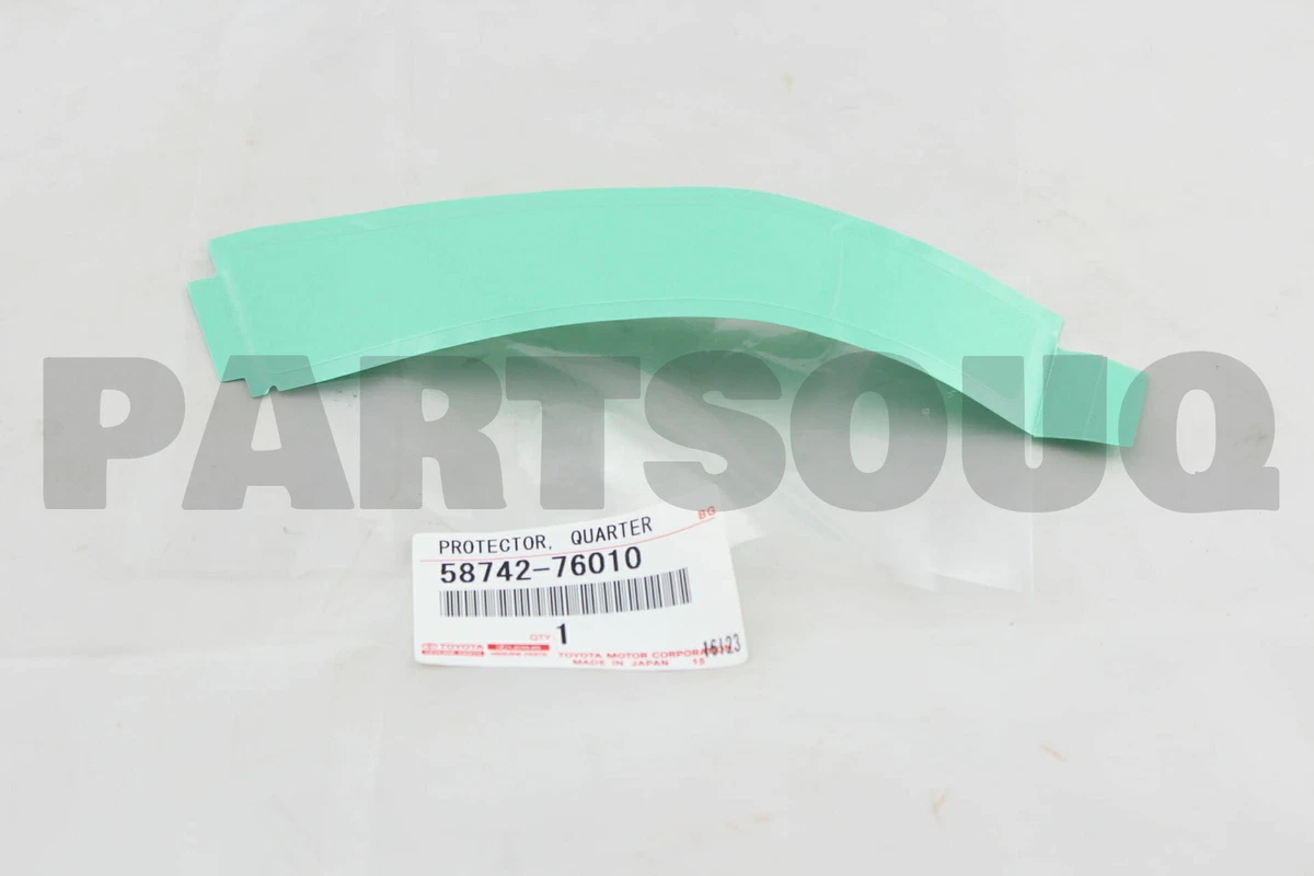 5874276010 Genuine Toyota PROTECTOR, QUARTER PANEL, LH 58742-76010 