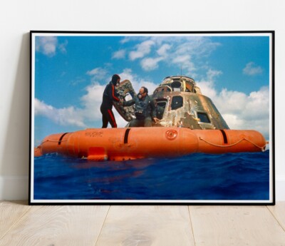 Apollo 14 XIV Mond NASA Mission Mond/King Size Poster - 36''x24'' (#100)
