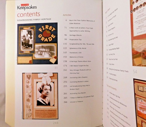 Scrapbooking Family Heritage Creating Keepsakes 2005 Paperback Over 800 Designs - Picture 3 of 8