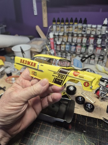 Adesivi acquascivolo Badman 55 Chevy Gasser scala 1:24 - Foto 4 di 7