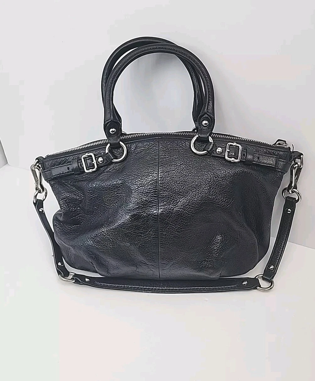 Borsa Coach Madison Sophia in pelle a 2 vie F18609 nera elegante