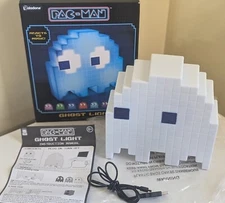 Paladone PAC-MAN GHOST LIGHT Color Changing Light Interact Music *Repaired Eyes*
